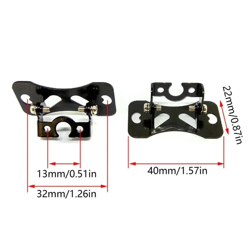 Durable New Practical Reversing Camera Bracket Bracket Rear View 1 Pc 4cm Accessories Black Holder Mount Parking