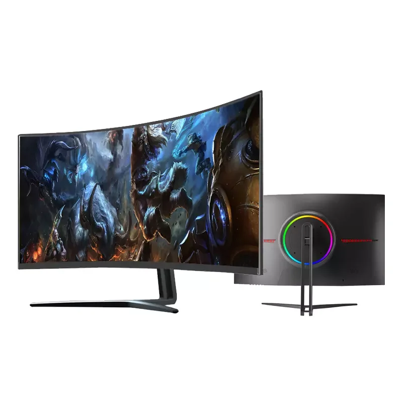 27 Inch PC Computer Monitor Curved Super 4K 240Hz 1ms Screen 1920X1080 Max Resolution Gaming Monitor For Pro Gamer Desktop
