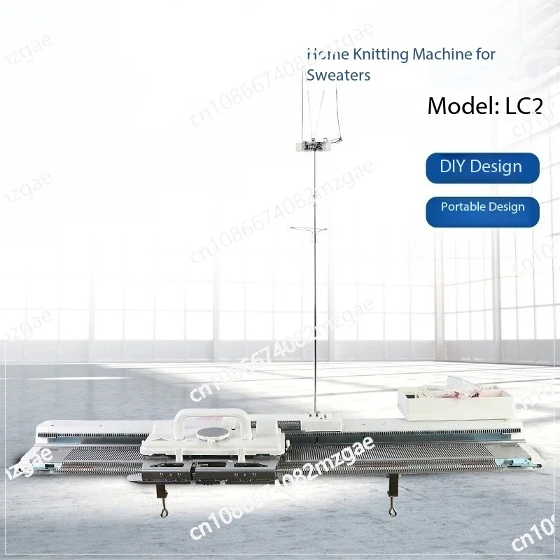 Home Sweater Knitting Machine LC2 - Openwork/Lace Head Design for Creative DIY Knitting Projects