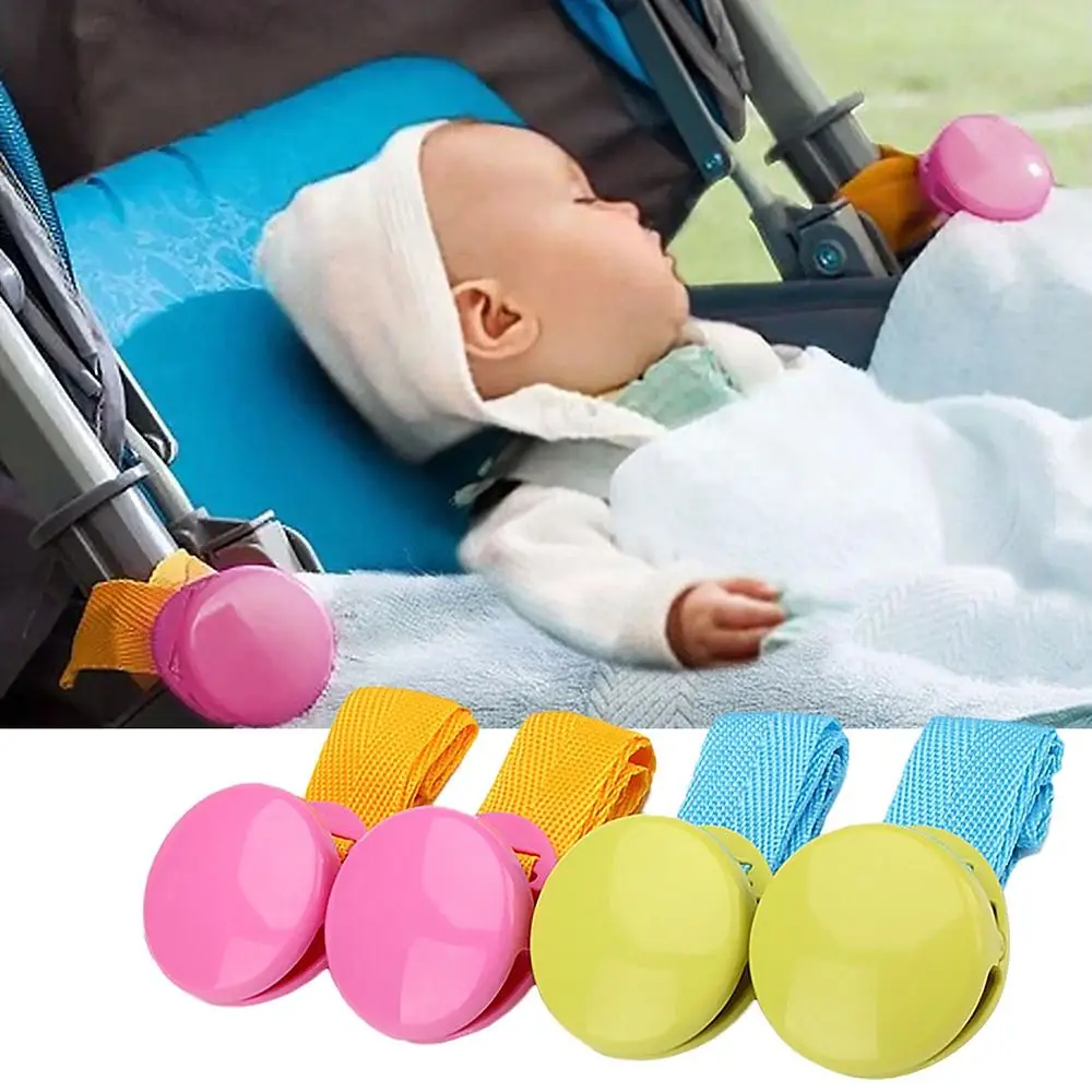 1Pair Baby Stroller Anti Tipi Clip Anti-slip Blanket Clip Fasteners Grippers Suspenders Sheet Holder Stroller Car Seat Accessory