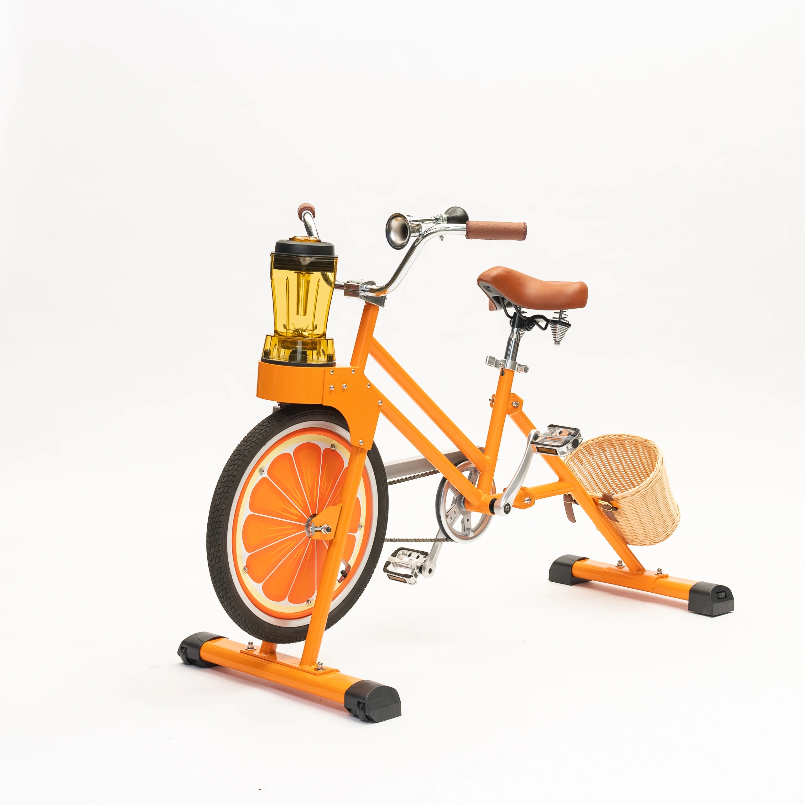 ATV&UTVEXI Human Powered Juice Blender Bike with Mechanical Smoothie Maker Watermelon Theme Interactive Attraction for Juice Bar