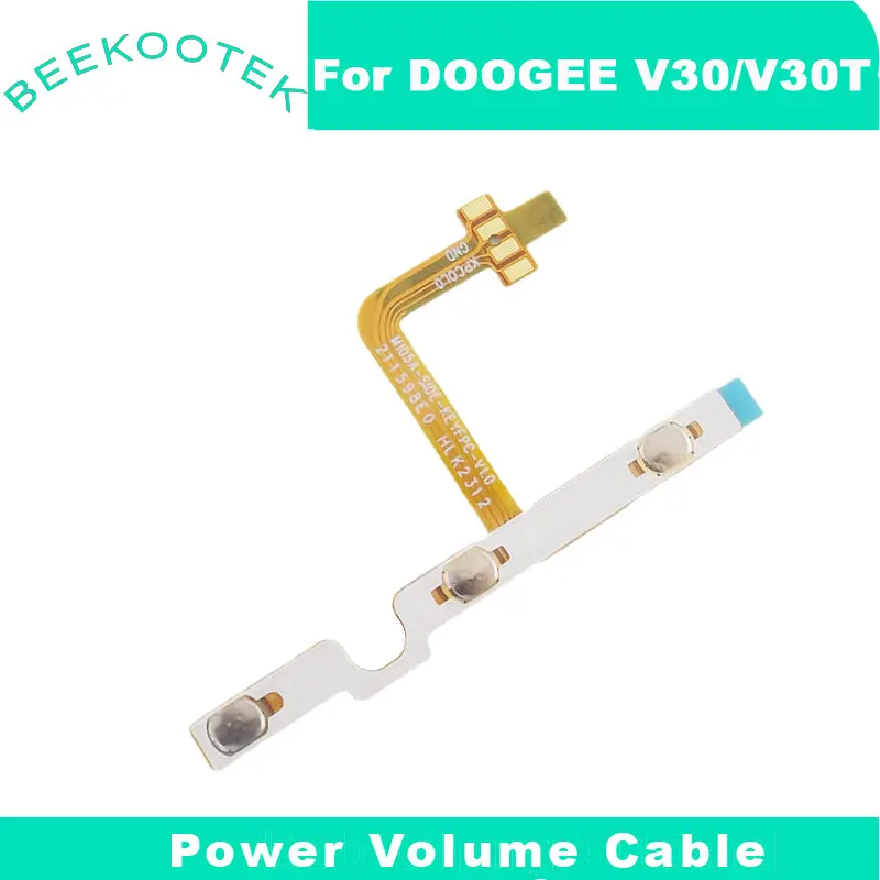 

Новинка, оригинальная кнопка включения/выключения питания Doogee V30 V30T + кнопка увеличения/уменьшения громкости FPC, гибкий кабель FPC для смартфона Doogee V30T
