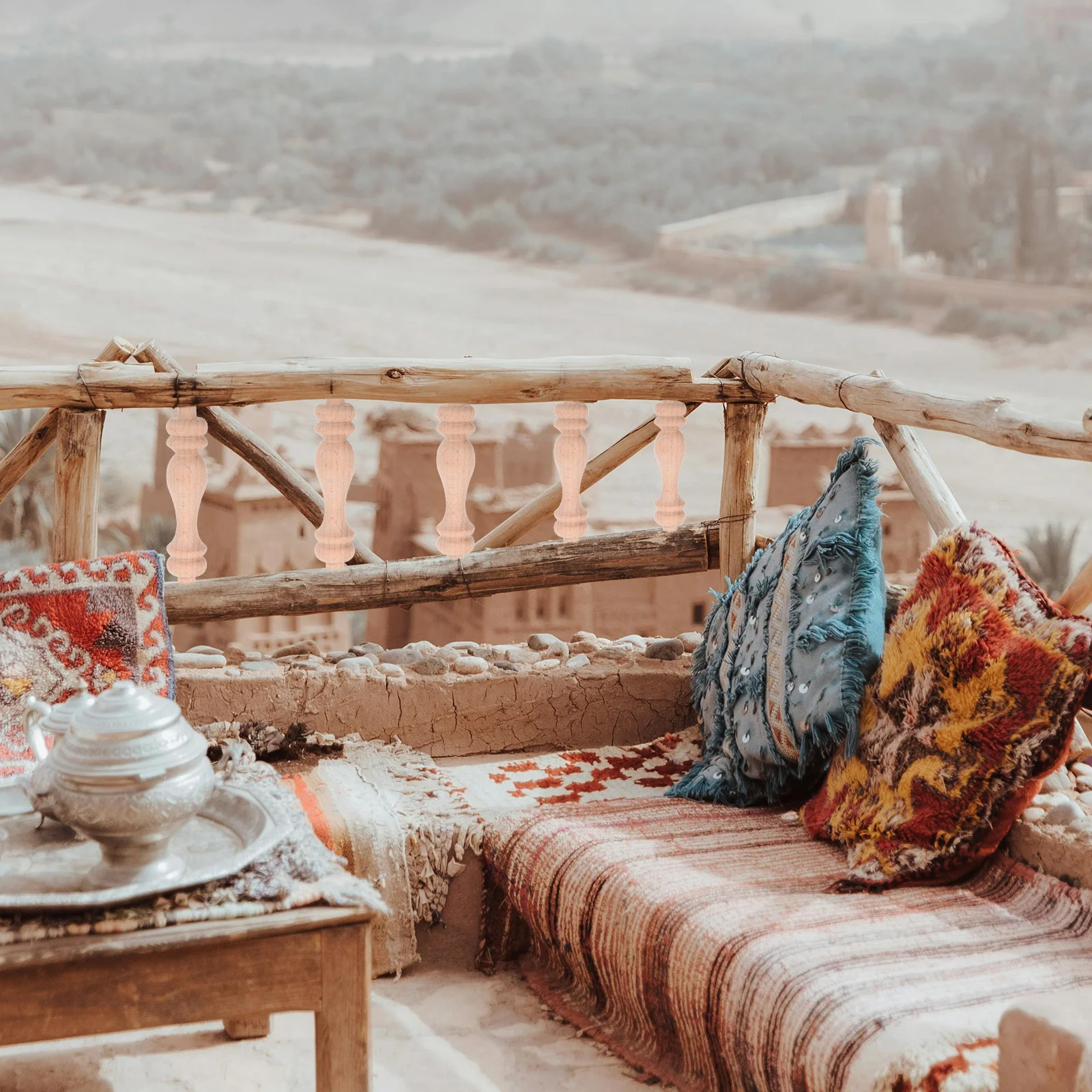 Рисунок 3 - колонна из цельного дерева