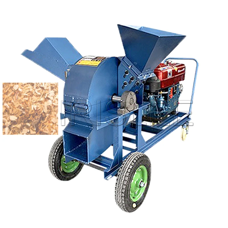 Garden Tree Branch Crusher Machine Chipper Shredder Electric Diesel Gasoline Wood Power Tree Cutting Crusher Machine