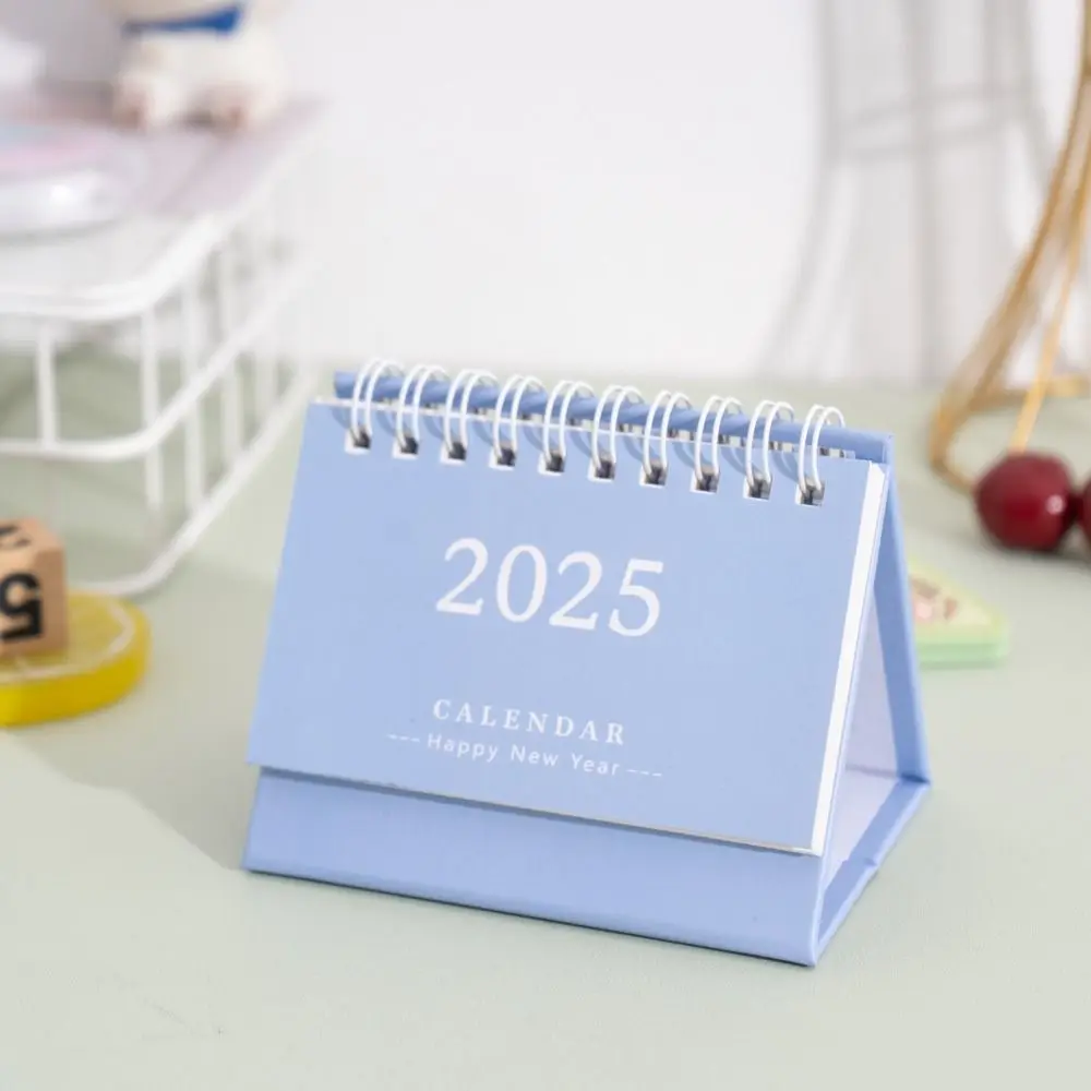 2025 To Do List Desk Calendar Thick Paper Home Decoration Desktop Decorations Creative Simple Mini Calendar