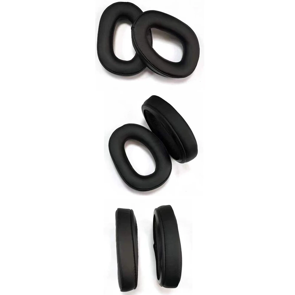 Almofadas auriculares para sennheiser gsp 300 gsp301 302 303 350 370, 2 peças