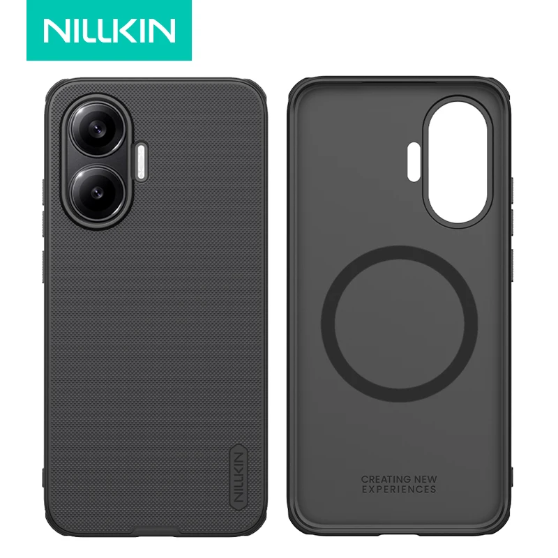 

For Xiaomi POCO F7 Case Nillkin Super Frosted Shield Pro Magnetic Hard Matte Back Cover For Magsafe for Little F7