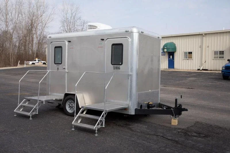 Rimorchio portatile per WC portatile economico e fineDesign Prezzo all'ingrosso Rimorchio portatile per WC Mobile di lusso