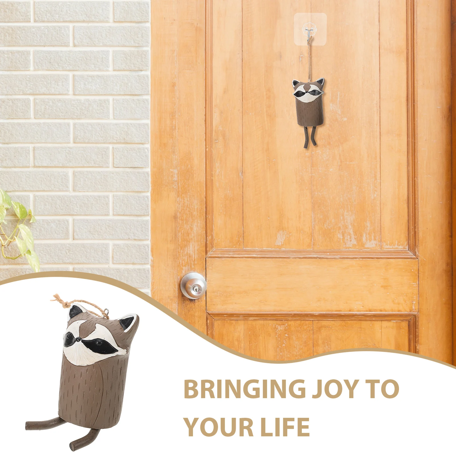

Animal Wind Hanging Bell for Animal Wind Chime Garden Living Room Bedroom Study Porch Bathroom W267D