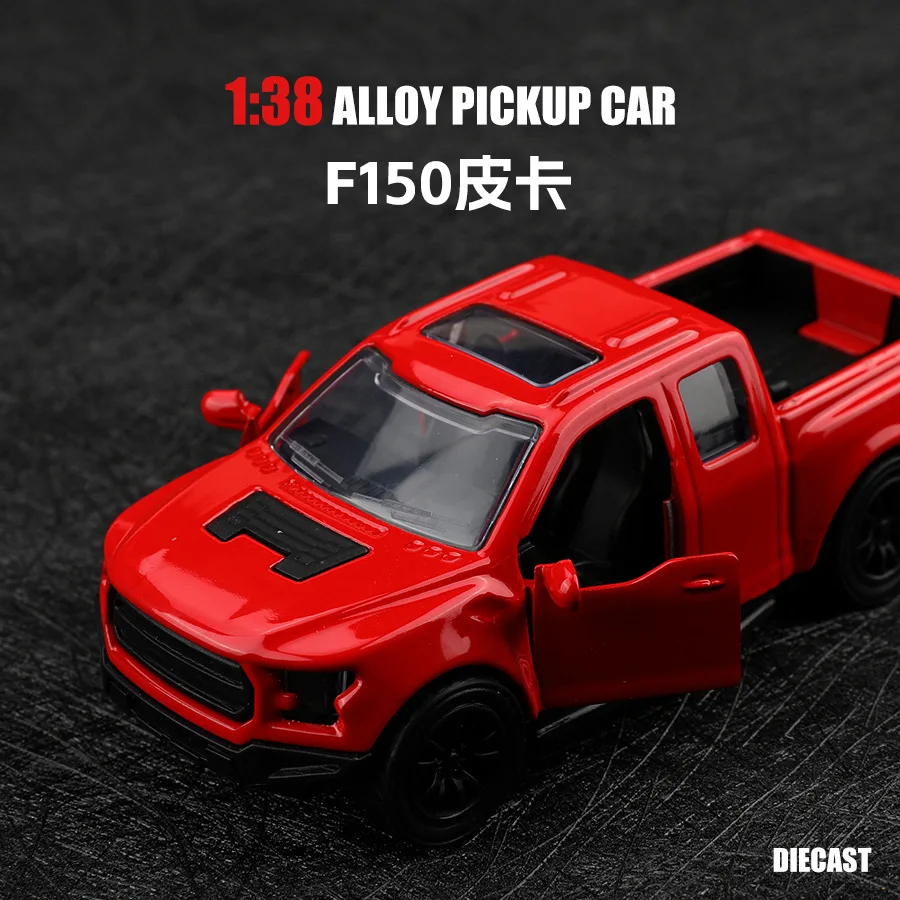 Alloy pickup F150 car model simulation car children's metal toy off-road car boy doll machine toy car