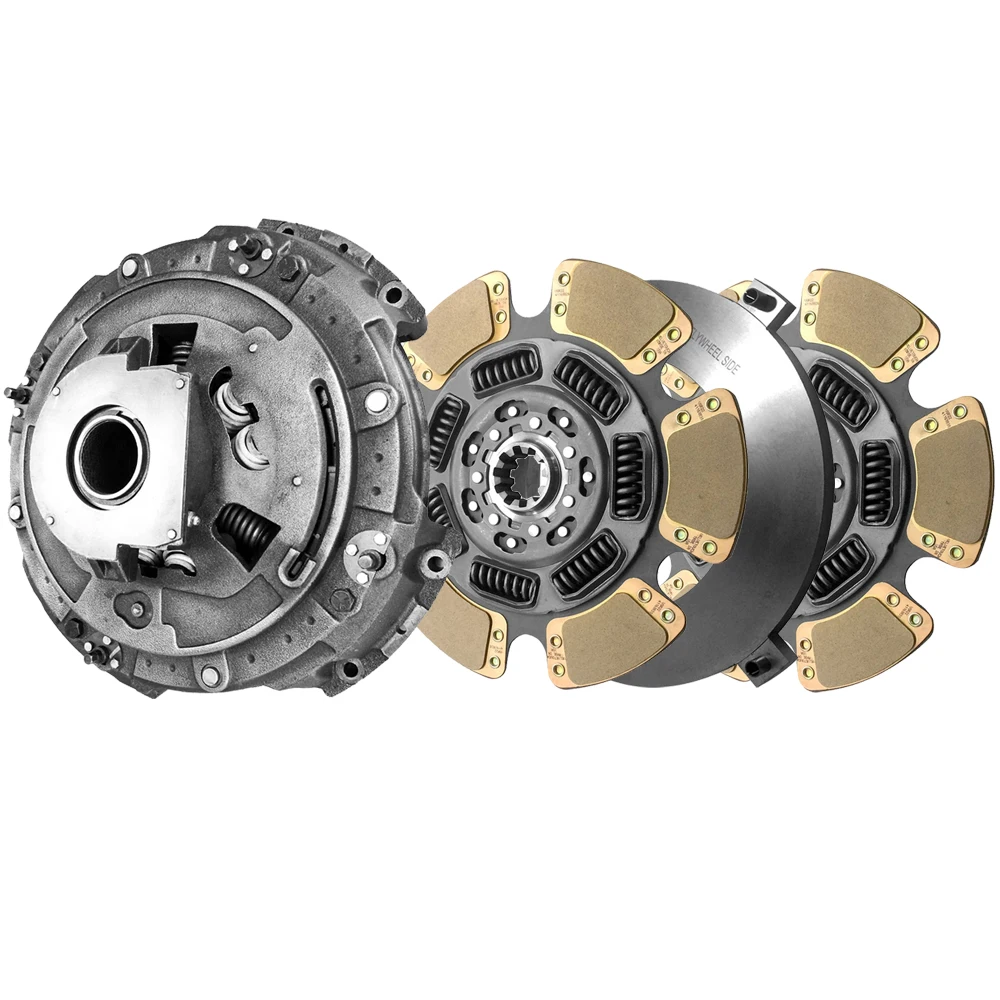 for 209701-25 Terbon Wholesale American Heavy Truck Transmission System Parts (15-1/2" X 2") Self-Adjust Aftermarket Clutch Kit