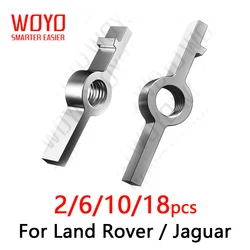 2/6/10/18pcs fixadores de metal para substituição para Land Rover Jaguar engrenagem eletrônica botão interruptor shift módulo de reparação, carro gadgets