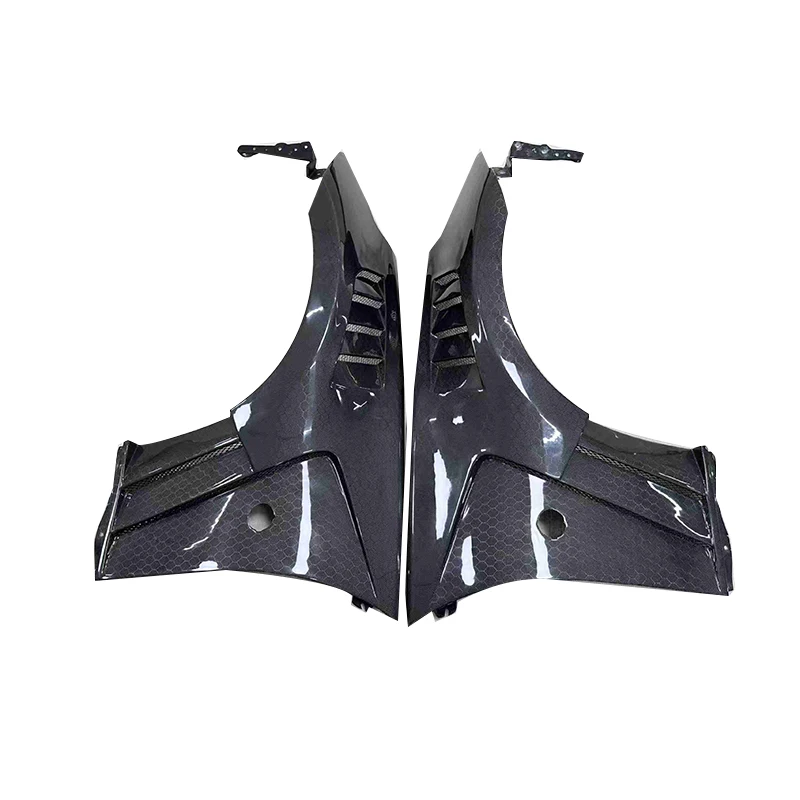 

High Quality V2 Style Honeycomb Carbon Fiber Fender 370z Side Fenders For Nissan 370z Z34 Perfect Fitment