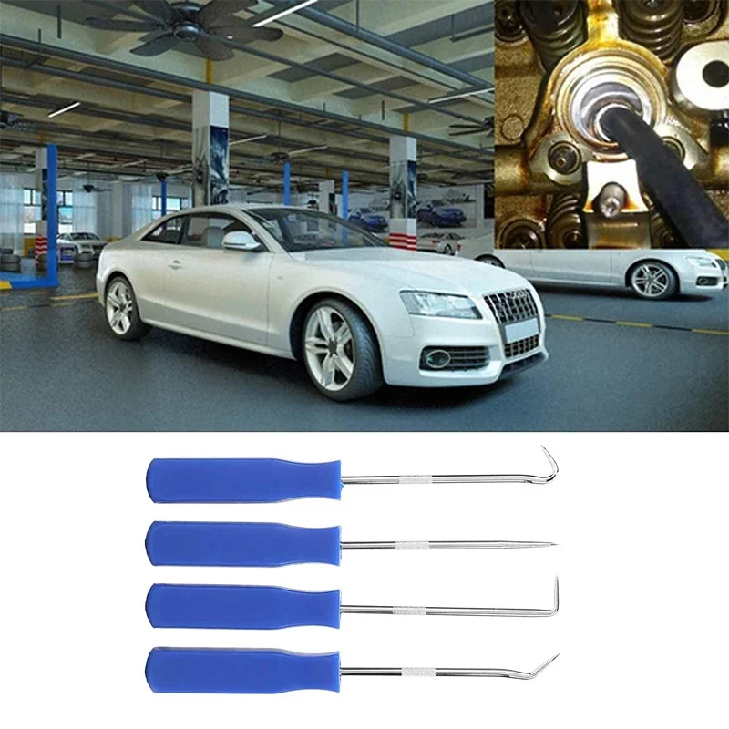 Oil Seal Starter Car Pick&Hook Tool Degree O Ring Oil Seal Gasket Puller Remover Hand Tools For Retrieving Washers Parts
