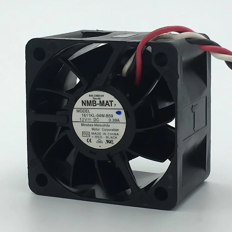 ORIGINAL 1611KL-04W-B59 12V 0.39A 4028 40*40*28mm NEW COOLING FAN RADIATOR