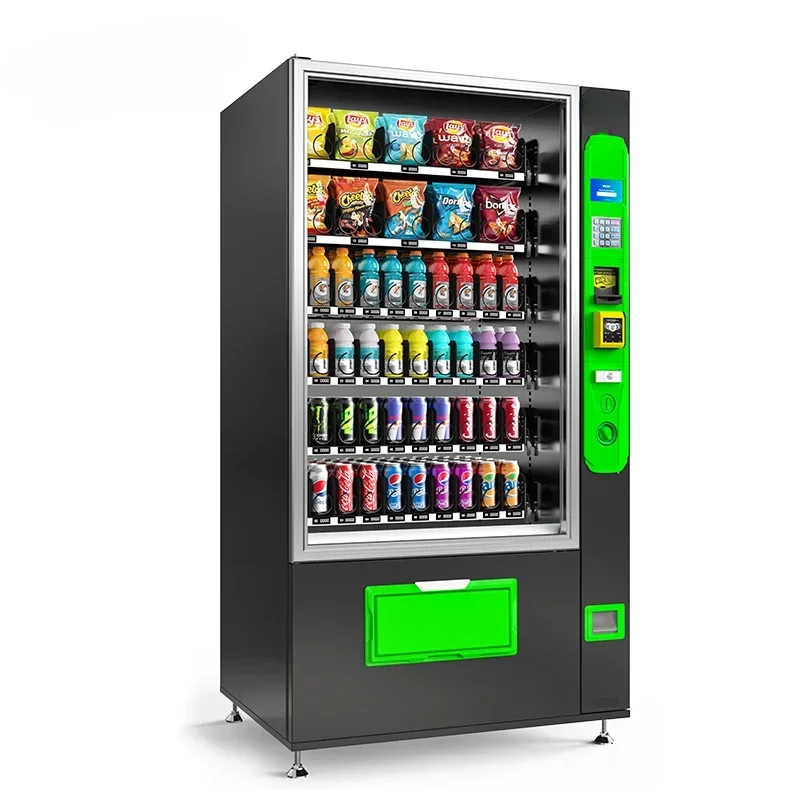 Bestseller Drink Snack Vending Machine Customized Snackautomaten  Export To Europe