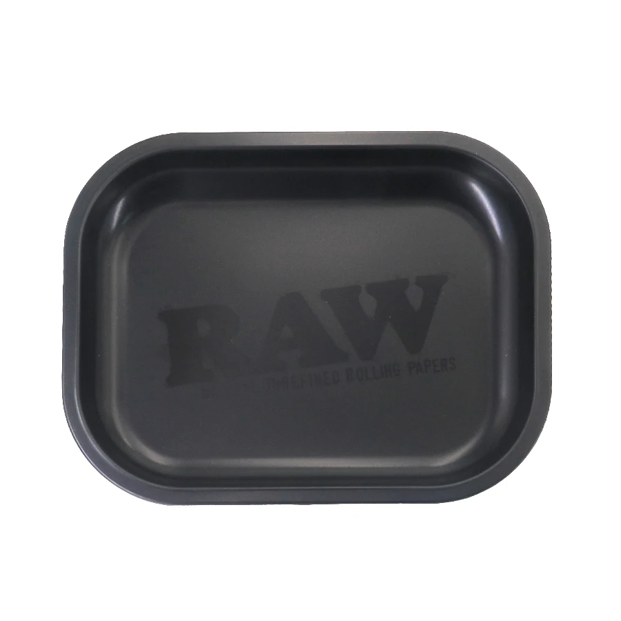 Balck Herb Spice Grinder Rolling Tray Combo