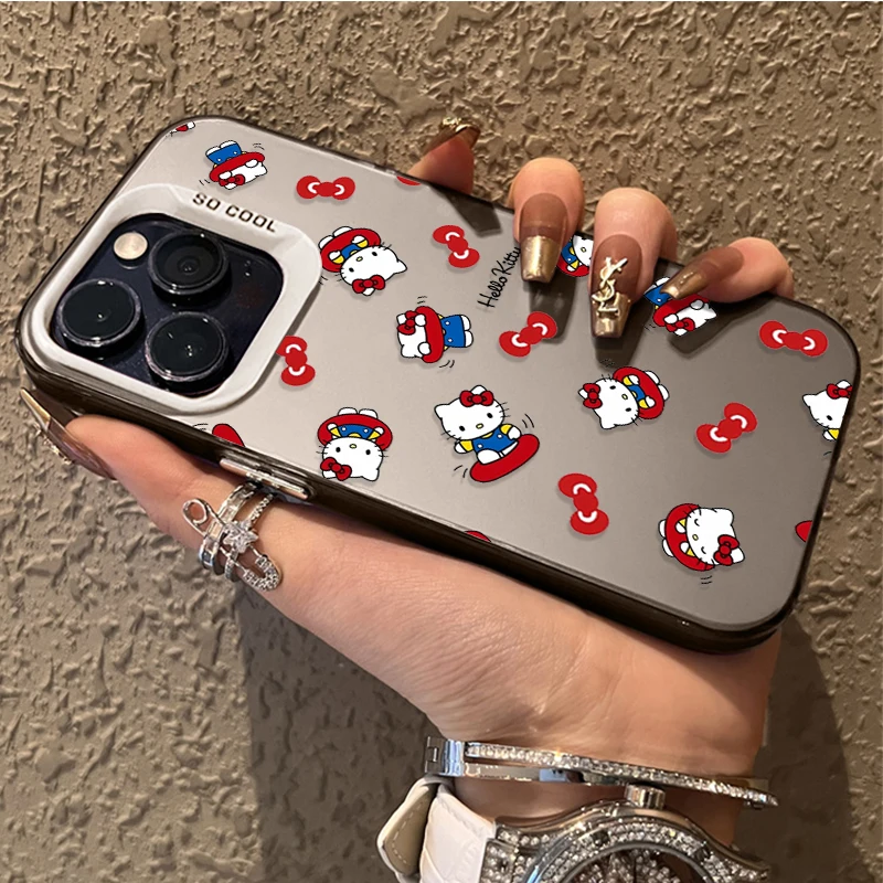 Funda roja encantadora Hello Kitty mate para Xiaomi Redmi Note 12 14 13 11 Pro Plus 4G 5G 12S 11S 10S 10 9 9S 12C 13C 14C A3 A4