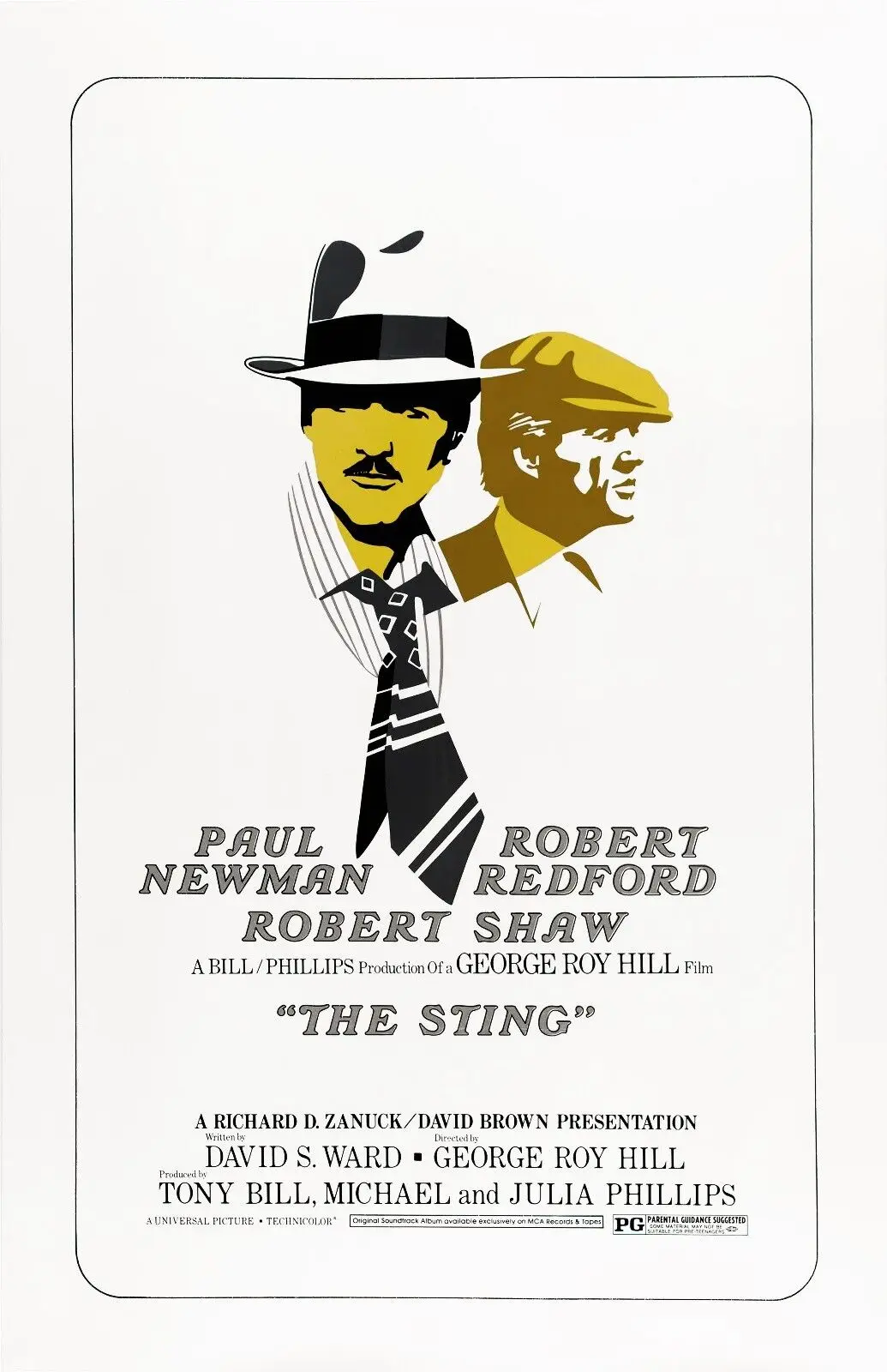 

The Sting Movie Art Film Print Silk Poster, for Your Home Wall Decor