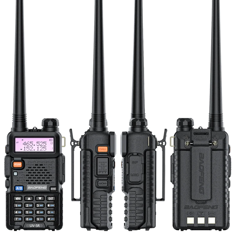 2PCS Baofeng UV-5R 136-174/420-450Mhz baofeng 5r uv Dual Band FM radio pofung walkie uv5r long range walkie talkie pair