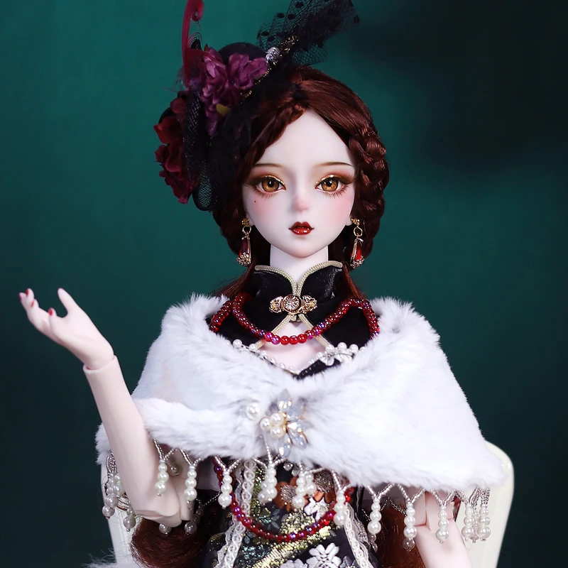 DBS doll 1/3 BJD Dream Fairy Name by Ink Lady Mechanical Joint Body With Makeup 62cm Height Girls SD