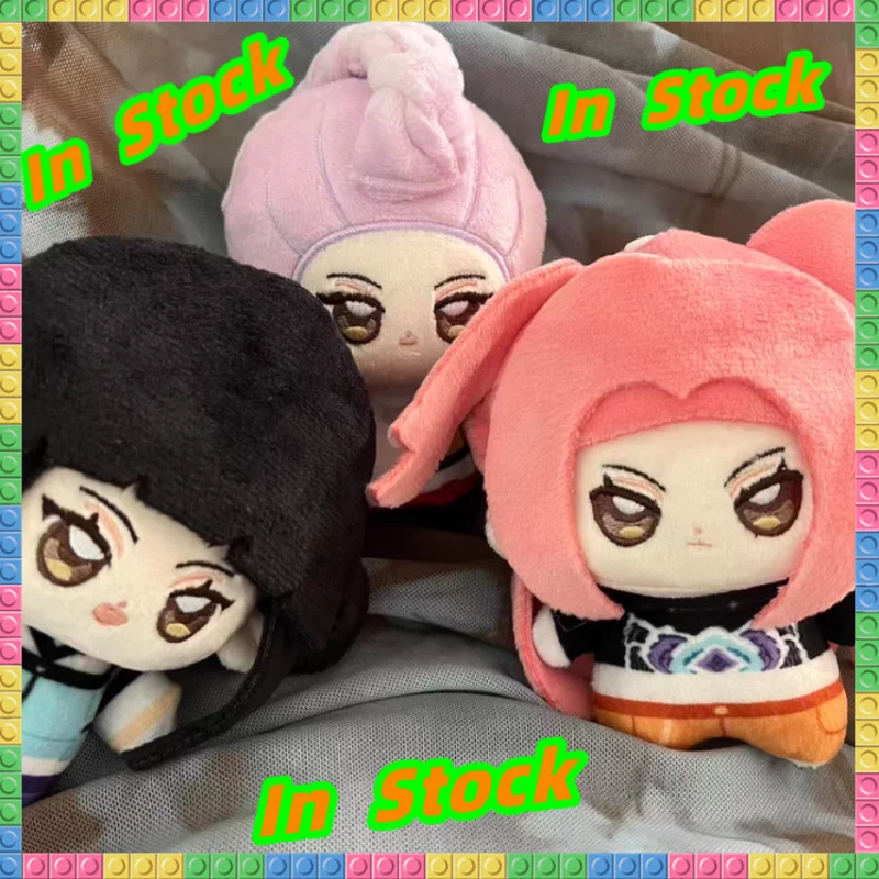 

In Stock 10cm Kpop Demon Hunters Plush Doll Set Rumi Mira Zoey Saja Jinu Abby Mystery Romance Plush Doll Toy Gifts