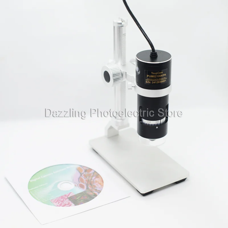 USB Microscope 2.1/5.1/8.3MP 10-280X Continuous Adjustable Professional Multi functional Software Professional Measurement