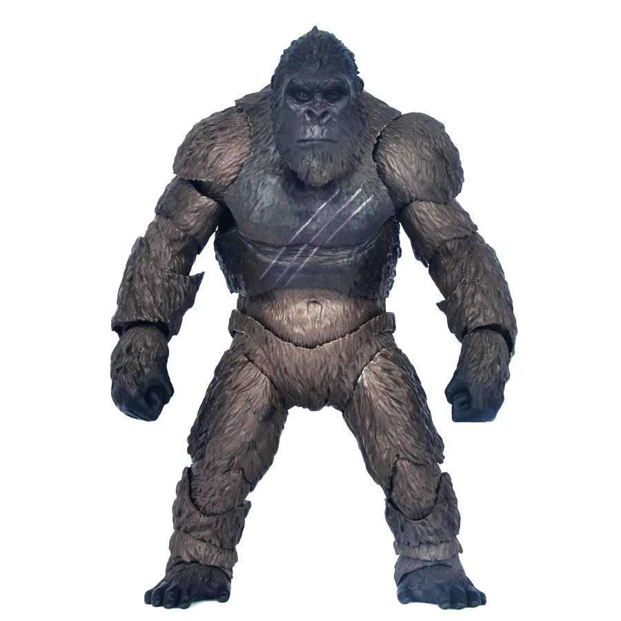 SHF KING KONG Gorilla Action Figure Sammlung Modell Spielzeug Geschenk Gelenke Bewegliche Vinyl Figur Puppe – Detail 6