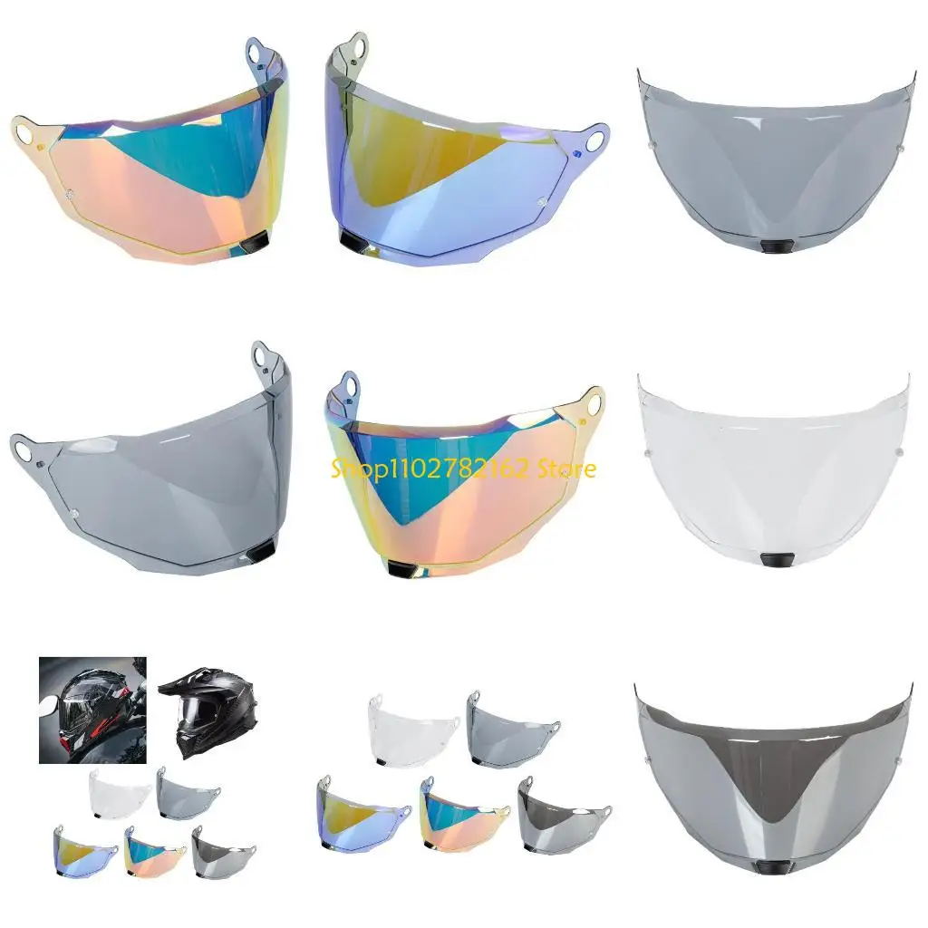 

547B Helmets Visor Replacement Lens Scratch Resistant Motorcycle Helmets Visor PC