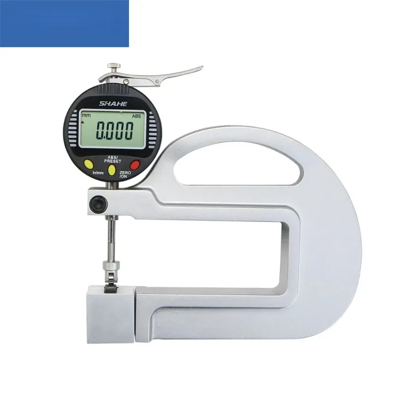 

0.001mm Digital Micrometer Thickness Gauge Tester Thickness Meter With Roller Insert Paper Leatherthickness Gauge