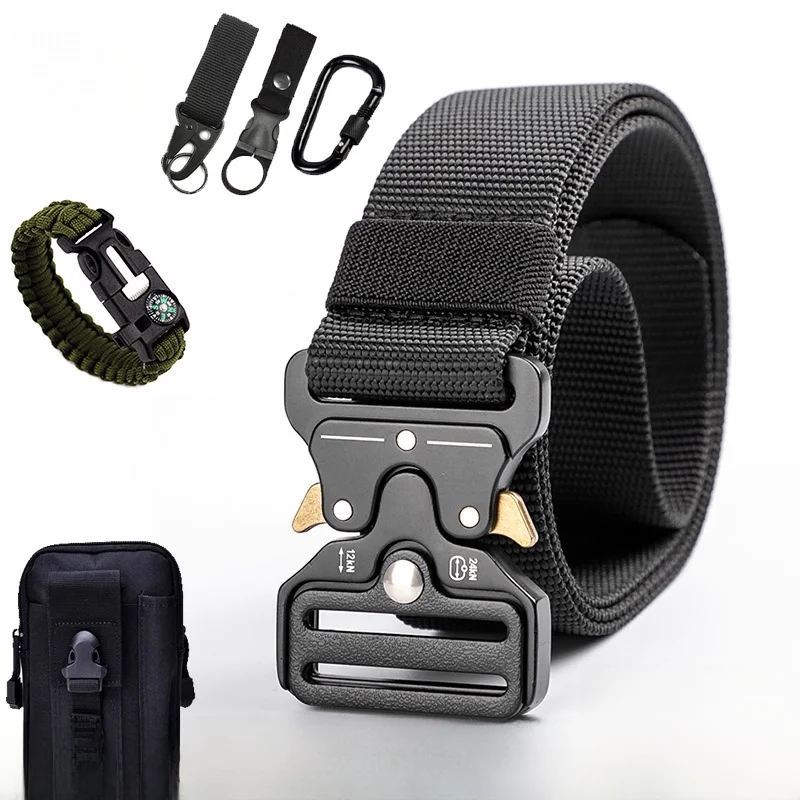 cintura-tattica-da-uomo-stile-casual-con-fibbia-in-lega-ideale-per-attivita-all’aperto-realizzata-in-tela-e-nylon-con-clip-automatica-cintura-in-pelle-per-appassionati-di-temi-militari-e-per-l’addestramento-delle-forze-speciali