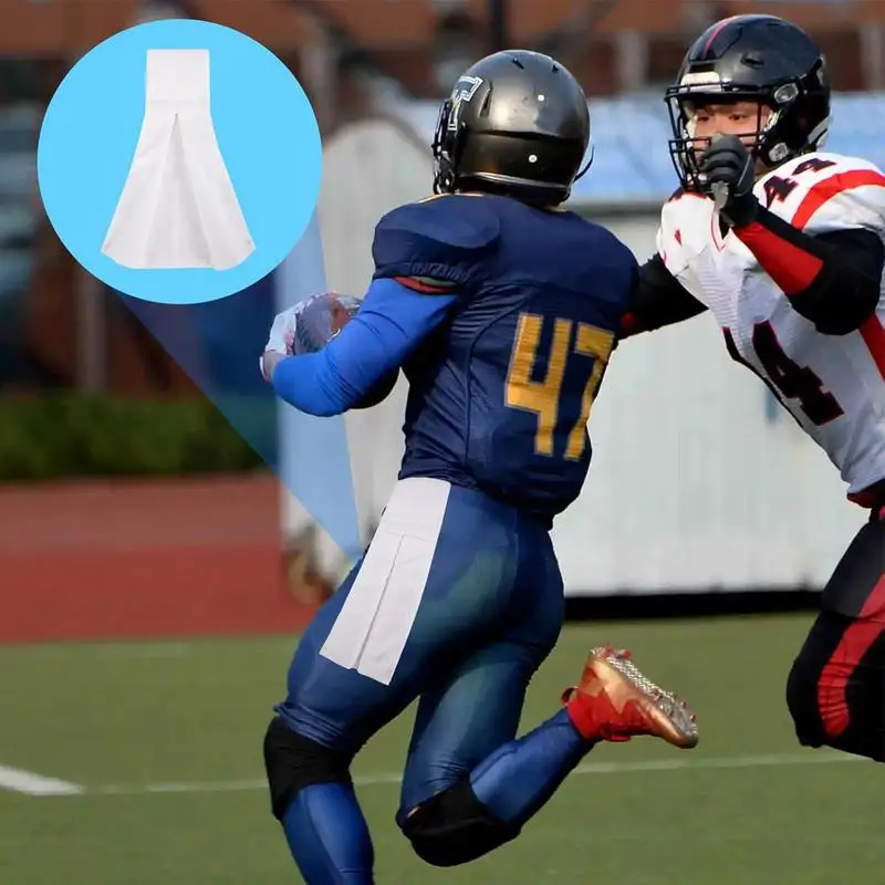 쿼터백 축구 필드 핸드 타올 청소년 남성 스 트리머 땀 타올 피부 친화적이고 흡수성 면 스포츠 장비