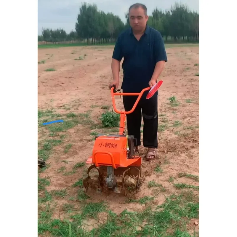 Electric lawn mower, trenching artifact, soil loosening, plowing, soil turning, integrated household charging,