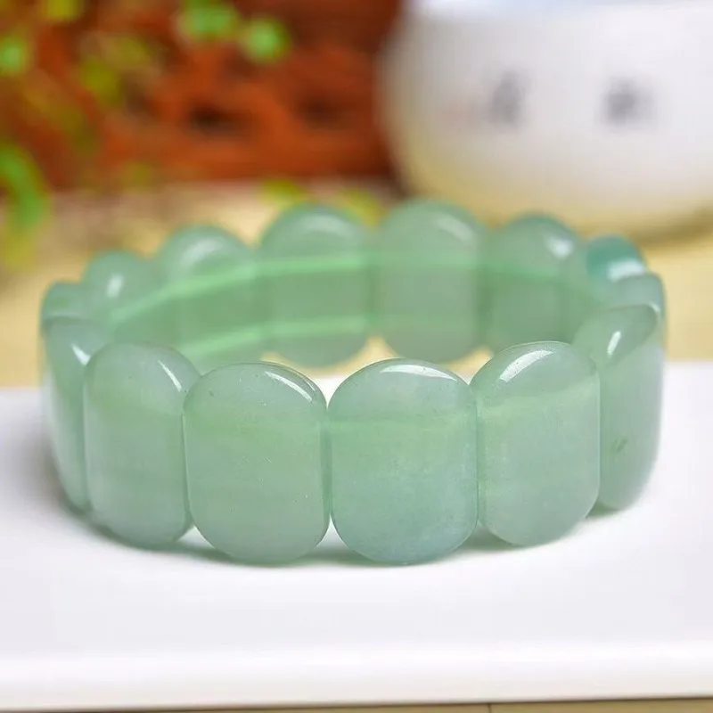 

Natural Dongling Jade Hand Row, Classic Fashion Versatile Bracelet