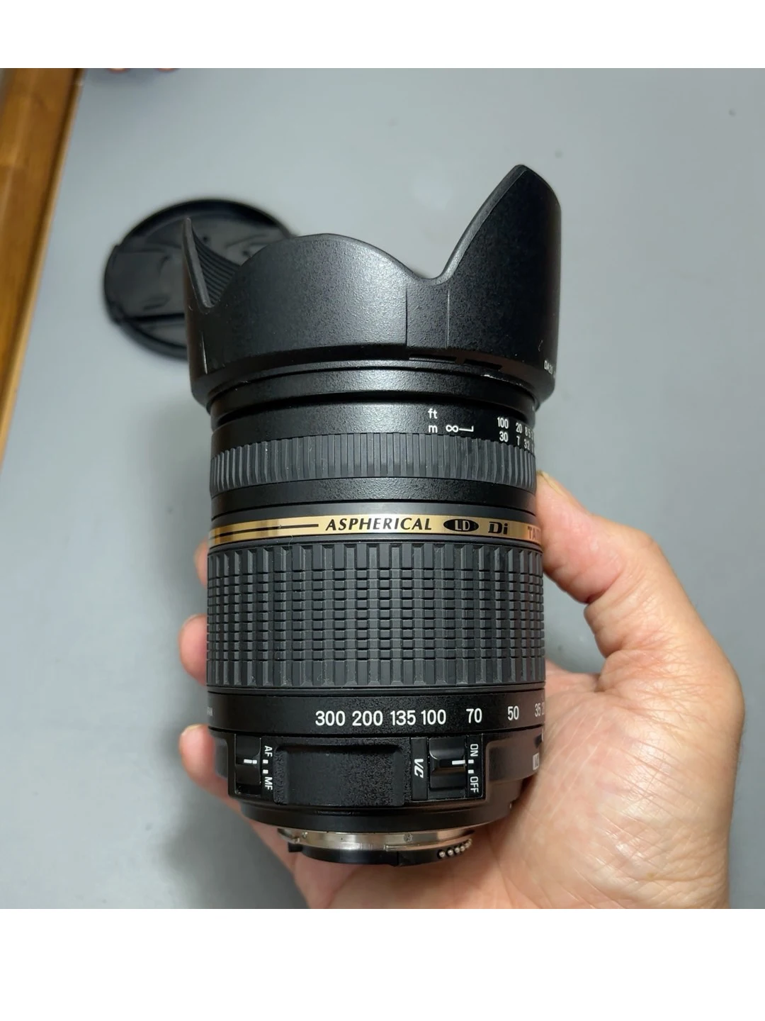 Tamron AF 28-300mm F/3.5-6.3 XR Di VC Macro Zoom Lens with Built in Motor for Nikon Canon (A20)