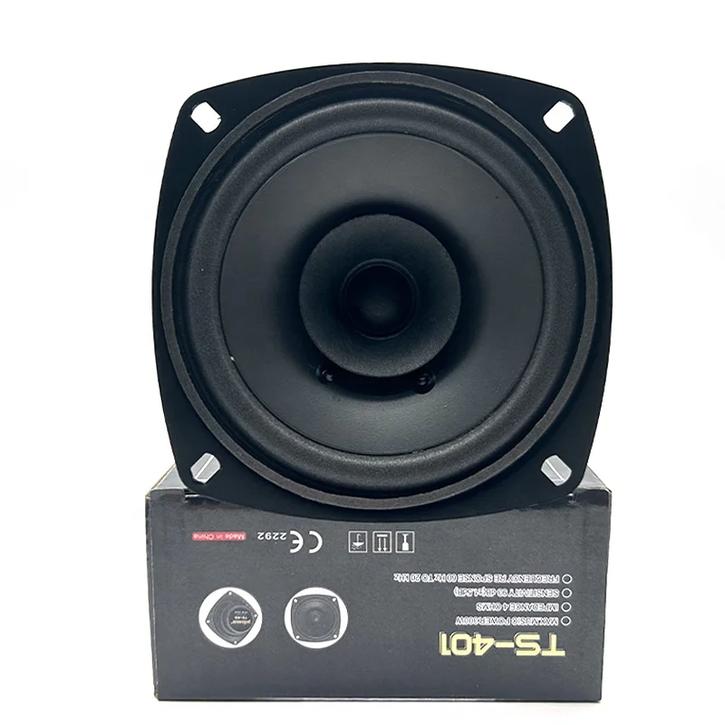 Latest Model Good Price TS-401 12V Coaxial Speaker 300 Watt Max 4 Inch Speaker for Car (1pcs speaker)