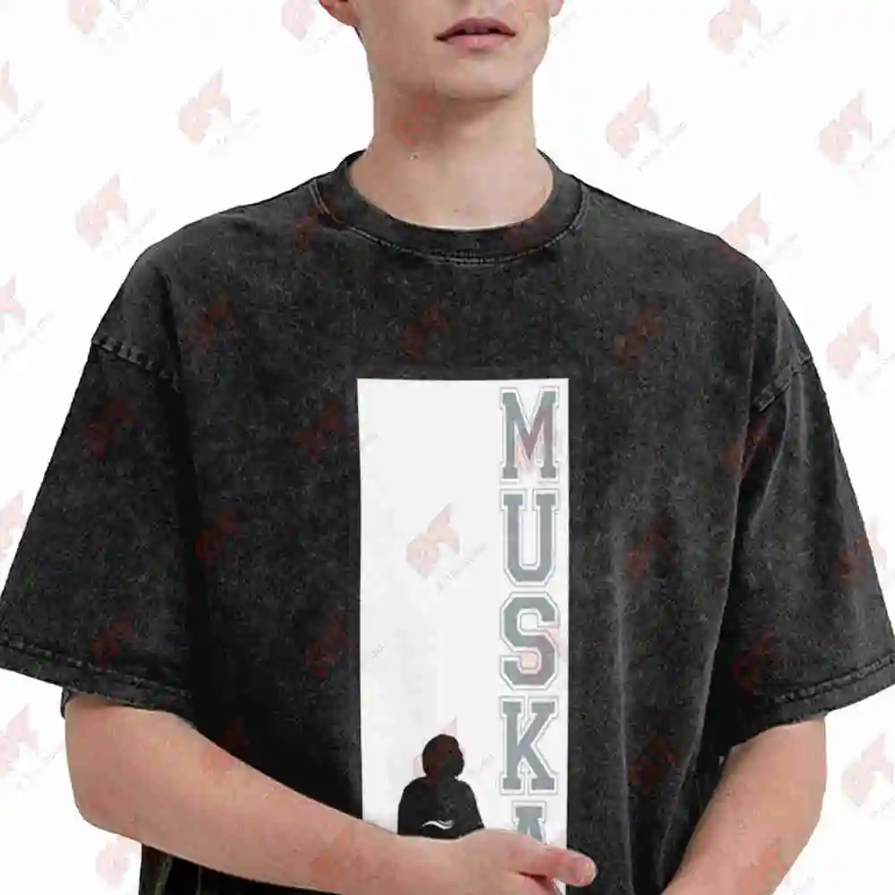 Shorty's Muska Board Vintage Washed Tee Pure Cotton T-Shirt