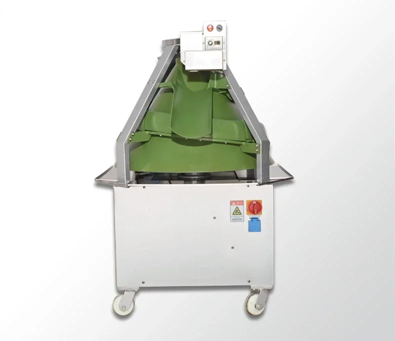 A Bakery full automatic bun ball making maker rolling boleadora divider round bread pizza rounding conical dough rounder machine