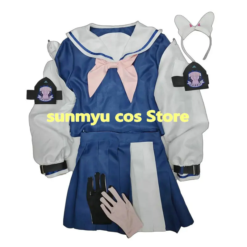 

Blue Archive Tsukiyuki Miyako Cosplay Costume Customize Size