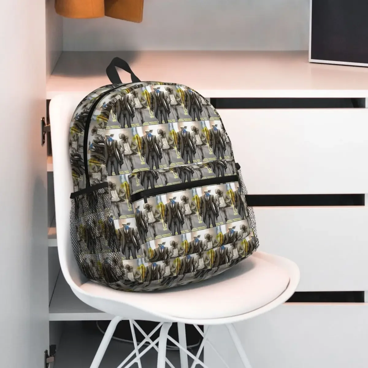 

Skibidi Toilet Cartoon Student Backpack School Bag Hiking Travel Daypack for Men Women Fashion Bookbag Shoulder Bags