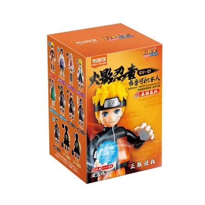 In Stock Bloks Group NARUTO 01 Namikaze Minato Uzumaki Naruto Uchiha Sasuke Uchiha Itachi Tobi Sasori Assembled Model Toys