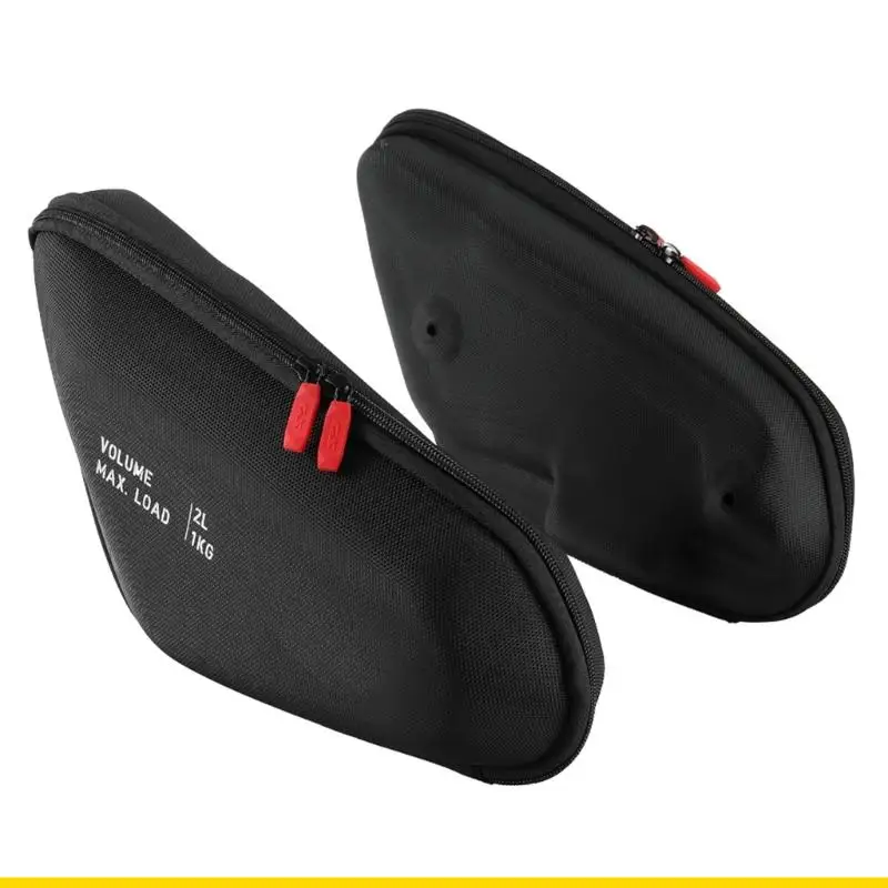 

SZCH Motorcycle Storage Bag Tear Proof Nylon Fabric Secure Buckle Fastening System Reflective Trim Enhanced Nighttime Visibility