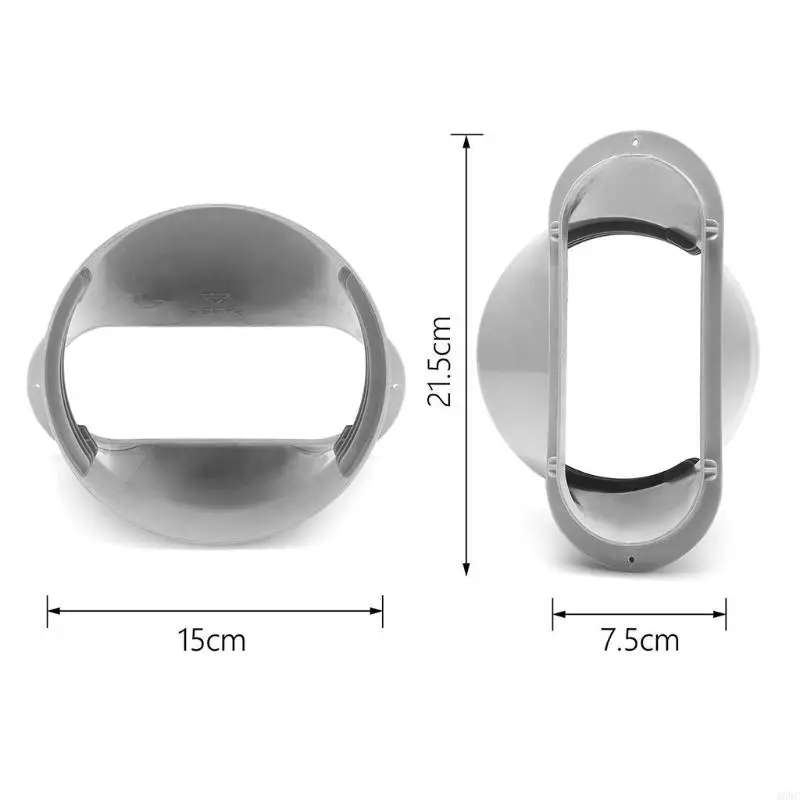 A0NC 5.9 Connecteur d'échappement à oreille à plat