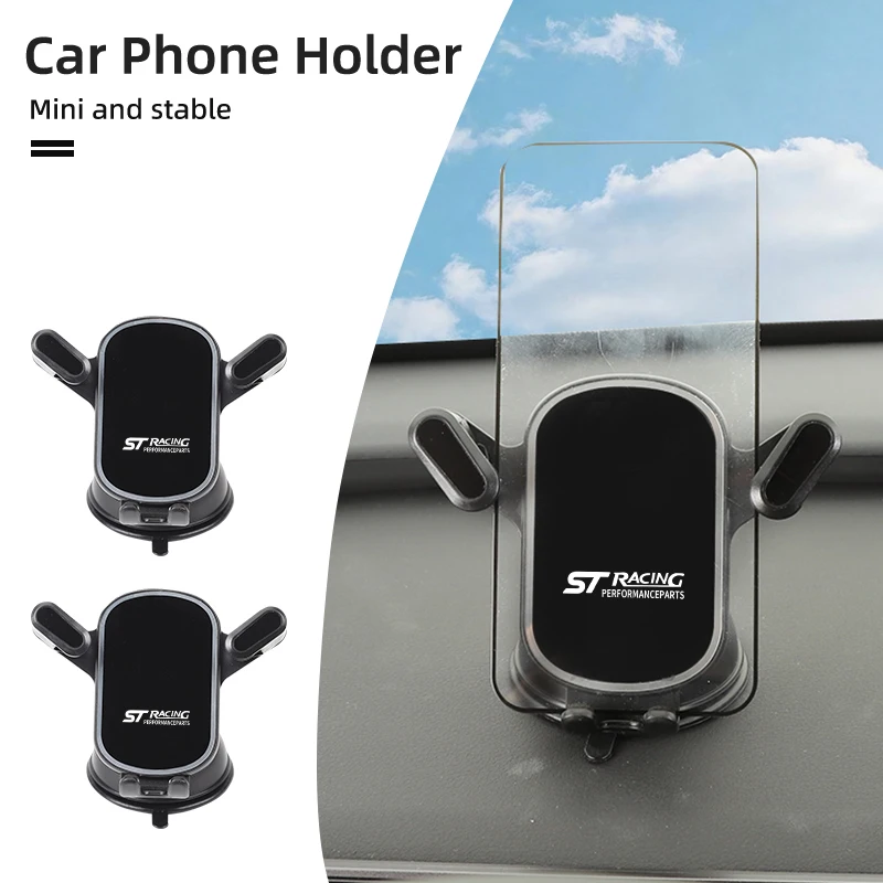 Suporte magnético para celular, acessórios de montagem para GPS, para Ford Mustang Edge Mondeo ST Fusion Explorer Focus Fiesta Rang