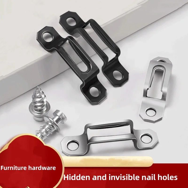 

Invisible Screw Fastener for Home Closet, Concealed Connector, Wardrobe, Furniture Accessory, 50 Set