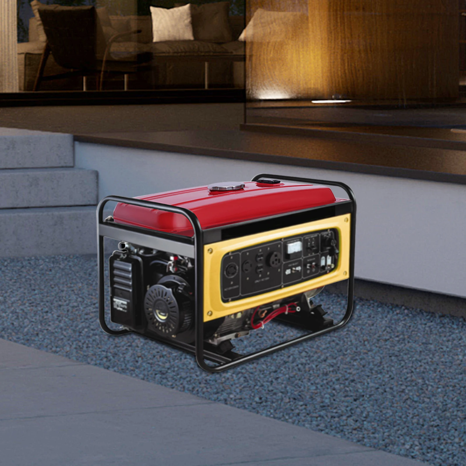 5ガロンガス燃料タンク,ユニバーサル,ポータブル金属発電機,ホンダシリーズ,単気筒発電機,ec2500