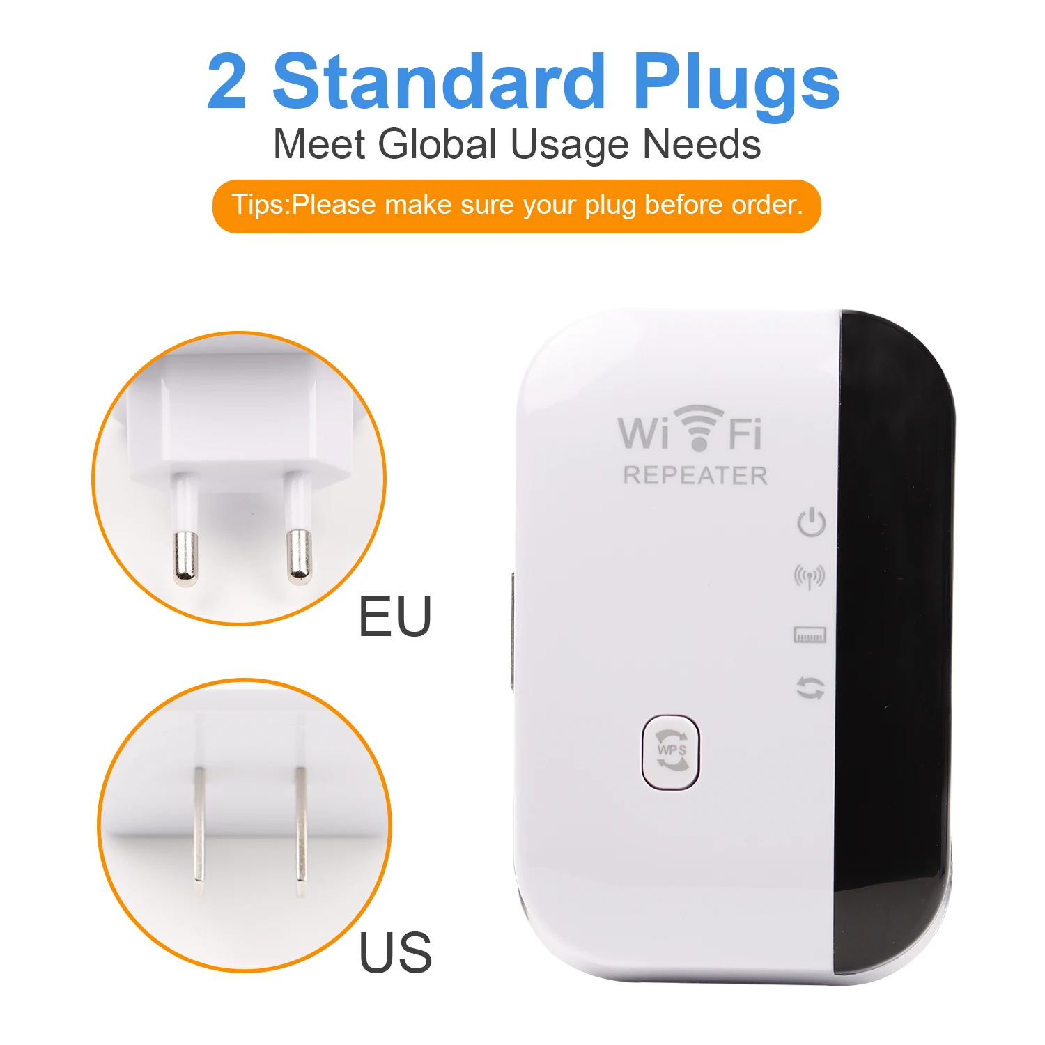 Wireless WiFi Repeater 300Mbps 2.4Ghz Repeater Network Expander Range 802.11n/b/g Router Signal Boosters Network Amplifier WIFI