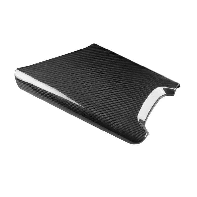 

M93K-Car Center Armrest Box Cover For Corvette C8 2020-2024 Real Hard Carbon Fiber Sticker Interior Accessories