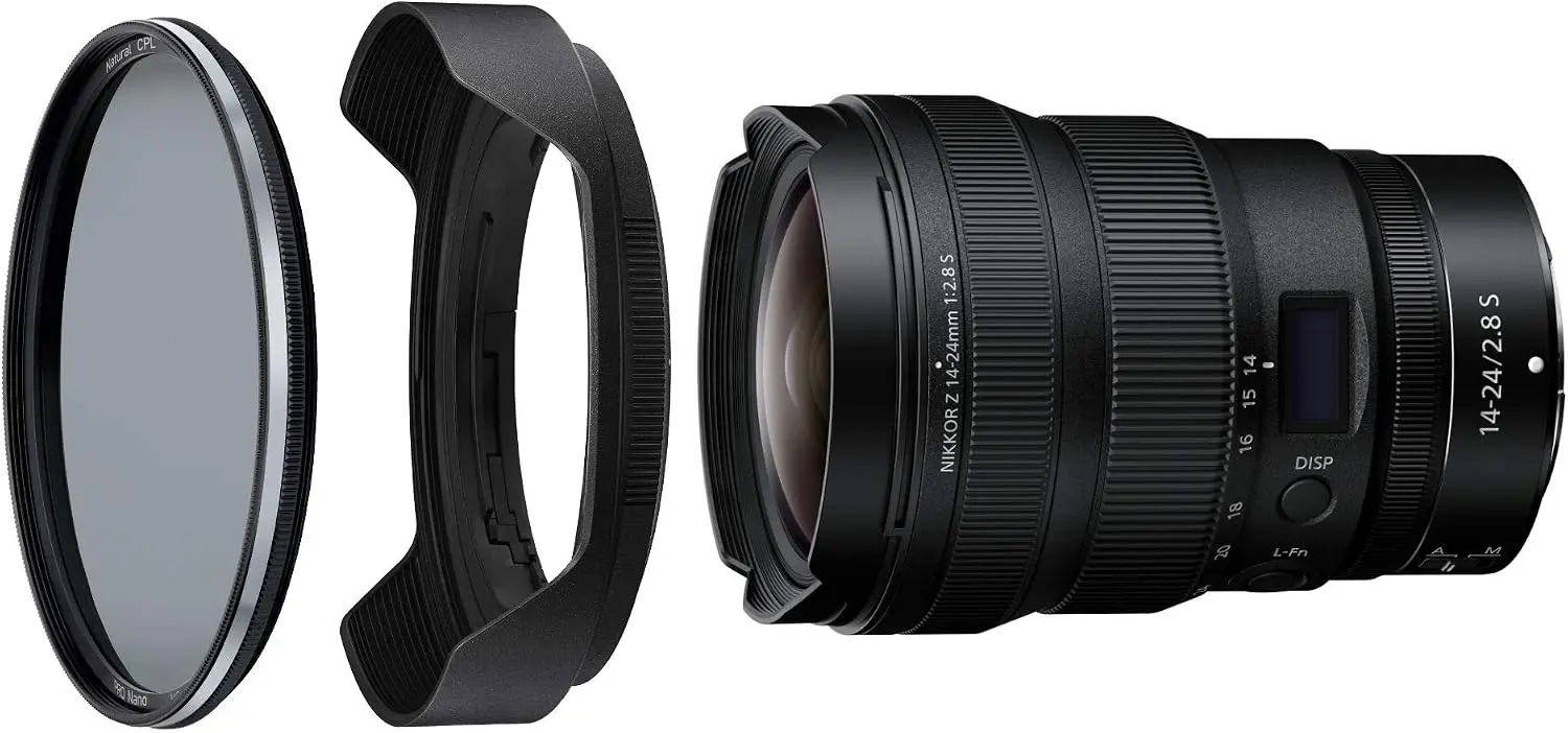 NiSi 112mm Natural CPL Filter for Nikon Z 14-24mm f/2.8 S, Nano Coated Circular Polarizing Lens Filter for Photography