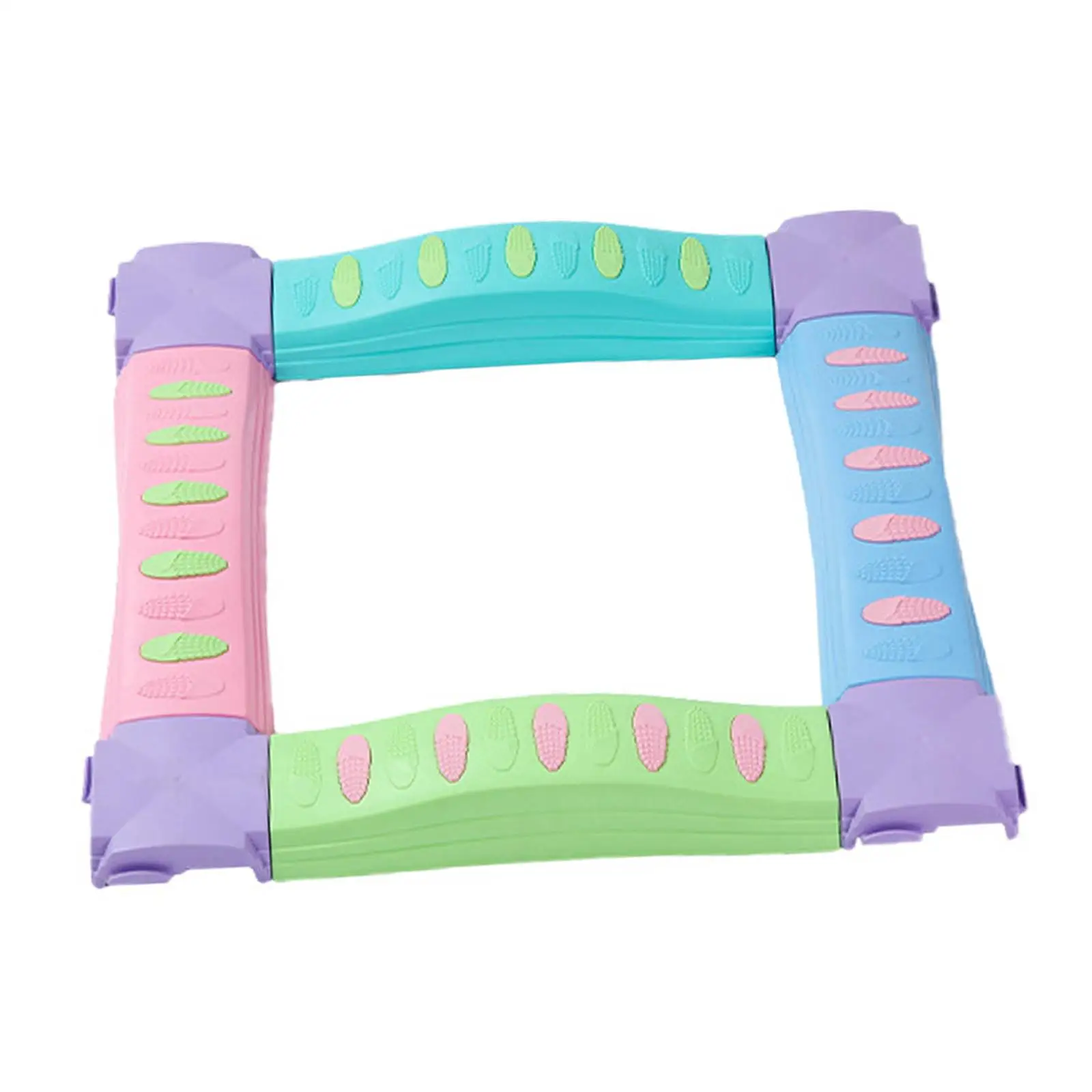 Mehrere Hindernisparcours, Körperkoordination, mehrere Möglichkeiten, drinnen und draußen zu spielen, farbig für Indoor-Outdoor-Spiele